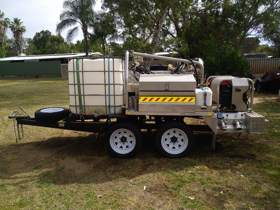 A photo of an On Site Emergency Fire Response Trailer