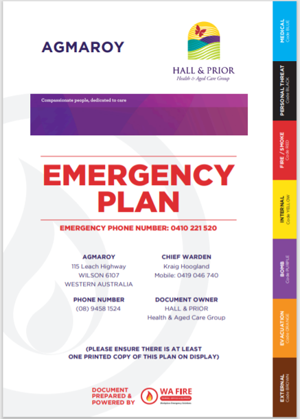 Workplace Emergency Response Plan: WA Fire