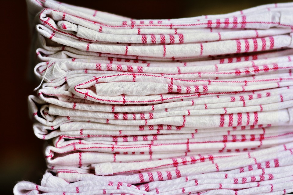 A photo of tea towels